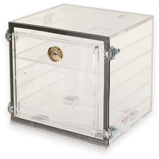 Plas Labs Desiccators, clear acrylic 860-CG/NS