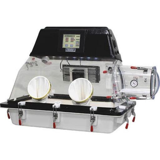 Plas Labs Temperature and Humidity Controlled Glove box 890-THC