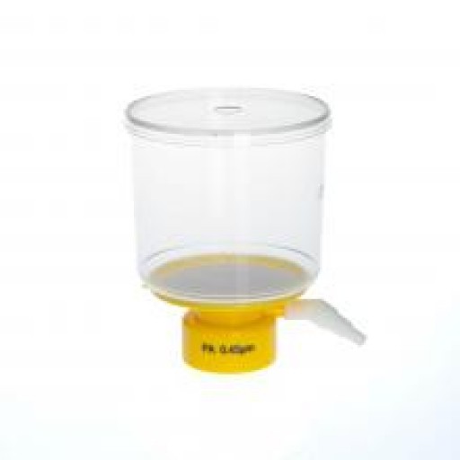 500mL Bottle Top Filter, Nylon Filter Material, 0.45æm, 75mm, Sterile