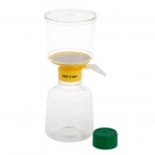 500mL Filter System, PES Filter Material, 0.10?m, 75mm, Sterile