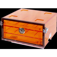 Plas Labs Desiccators, Amber acrylic 860.5-CGA/NS