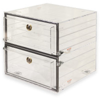 Plas Labs Desiccators, clear acrylic 863-CG/NS