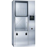 Miele PG8528 Large Chamber Pass-Thru Glassware Washer with Electric Heater and DI Preheat Tank